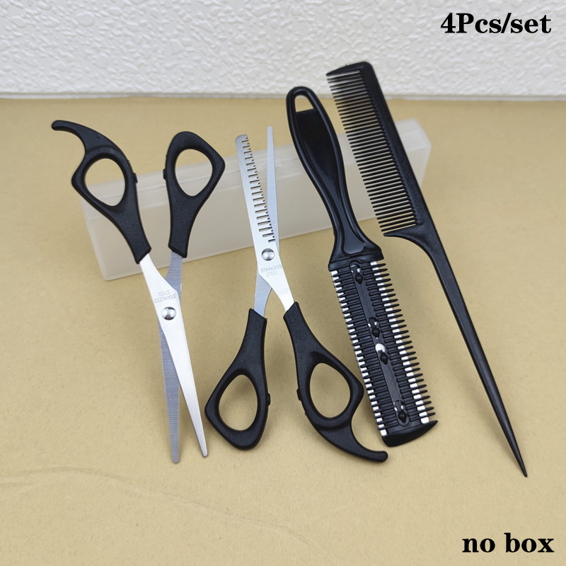 Grooming Scissors - 「4PCS Gunting Rambut Gunting Tukang Cukur