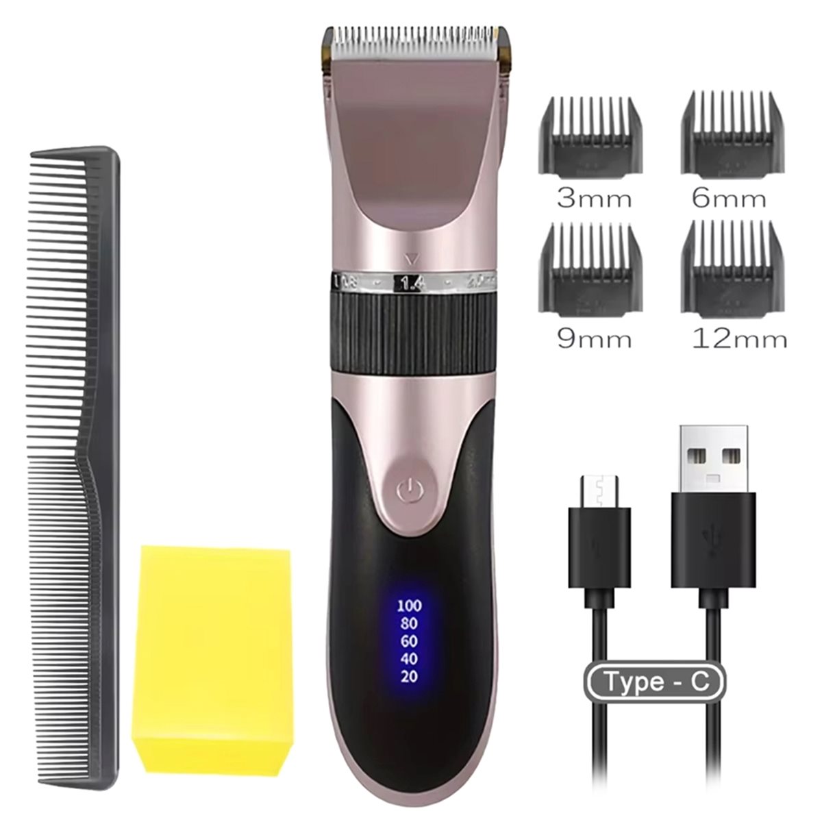 Body Trimmer - Pemangkas Rambut L70A dengan Sisir dan