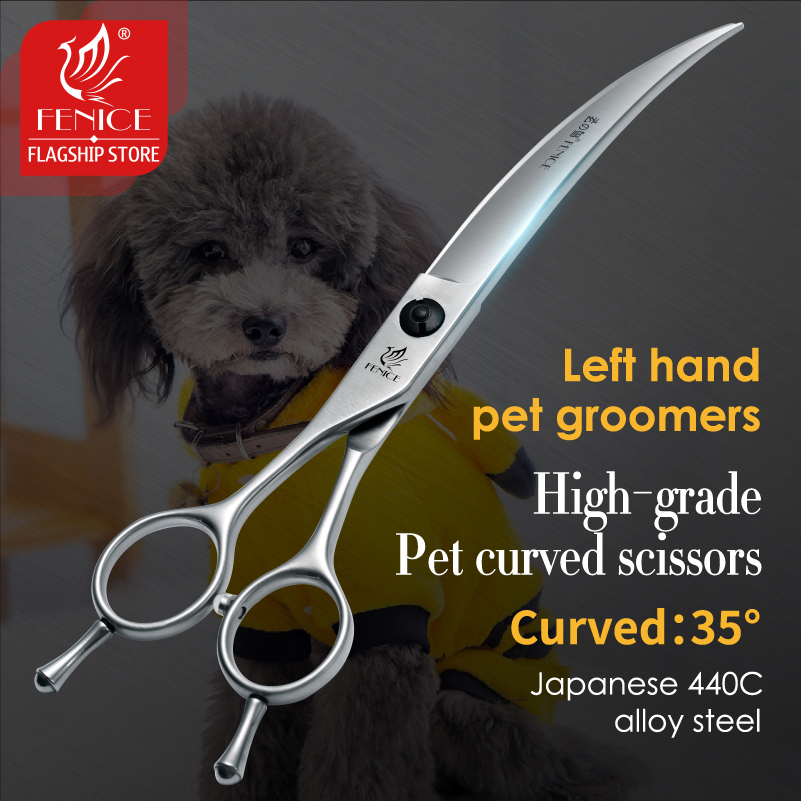 Grooming Scissors - Fenice tangan kiri profesional 7/7, 5