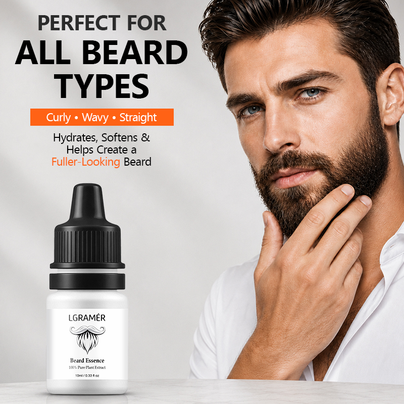 Beard Oil - Serum Penumbuh Jenggot Pria Menutrisi Folikel