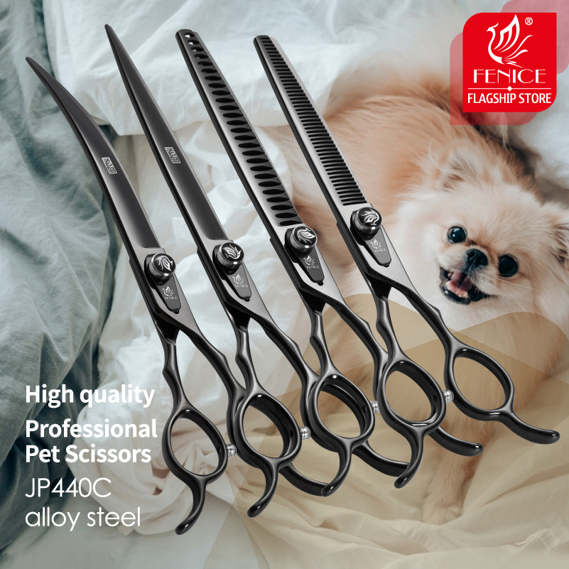 Grooming Scissors - Gunting Rambut Profesional Fenice JP440C Baja