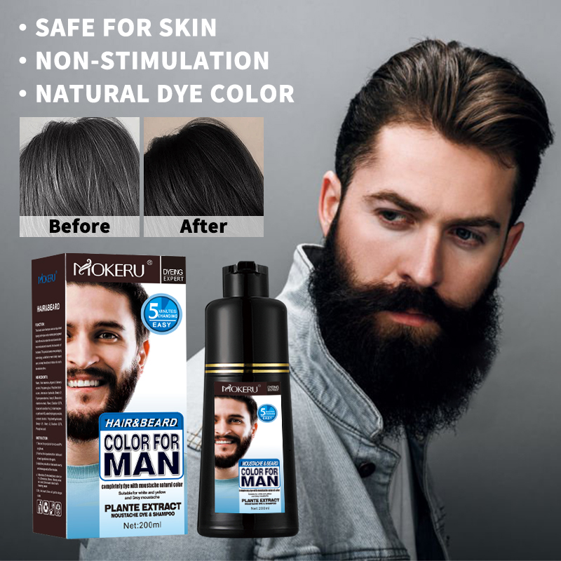Shaving Cream - Shampo Jenggot dan Pewarna Rambut Baru