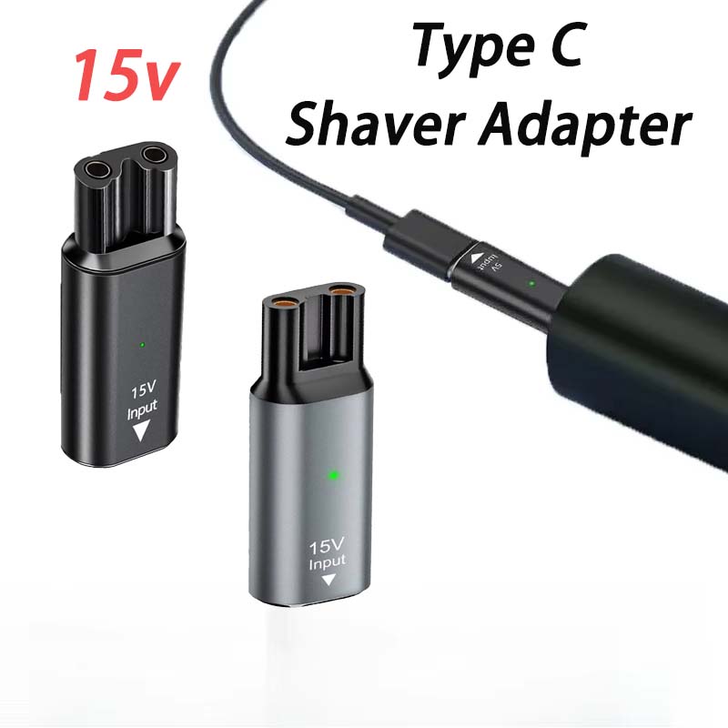 Beard Trimmer - Konverter Pengisi Daya Adaptor Alat Cukur