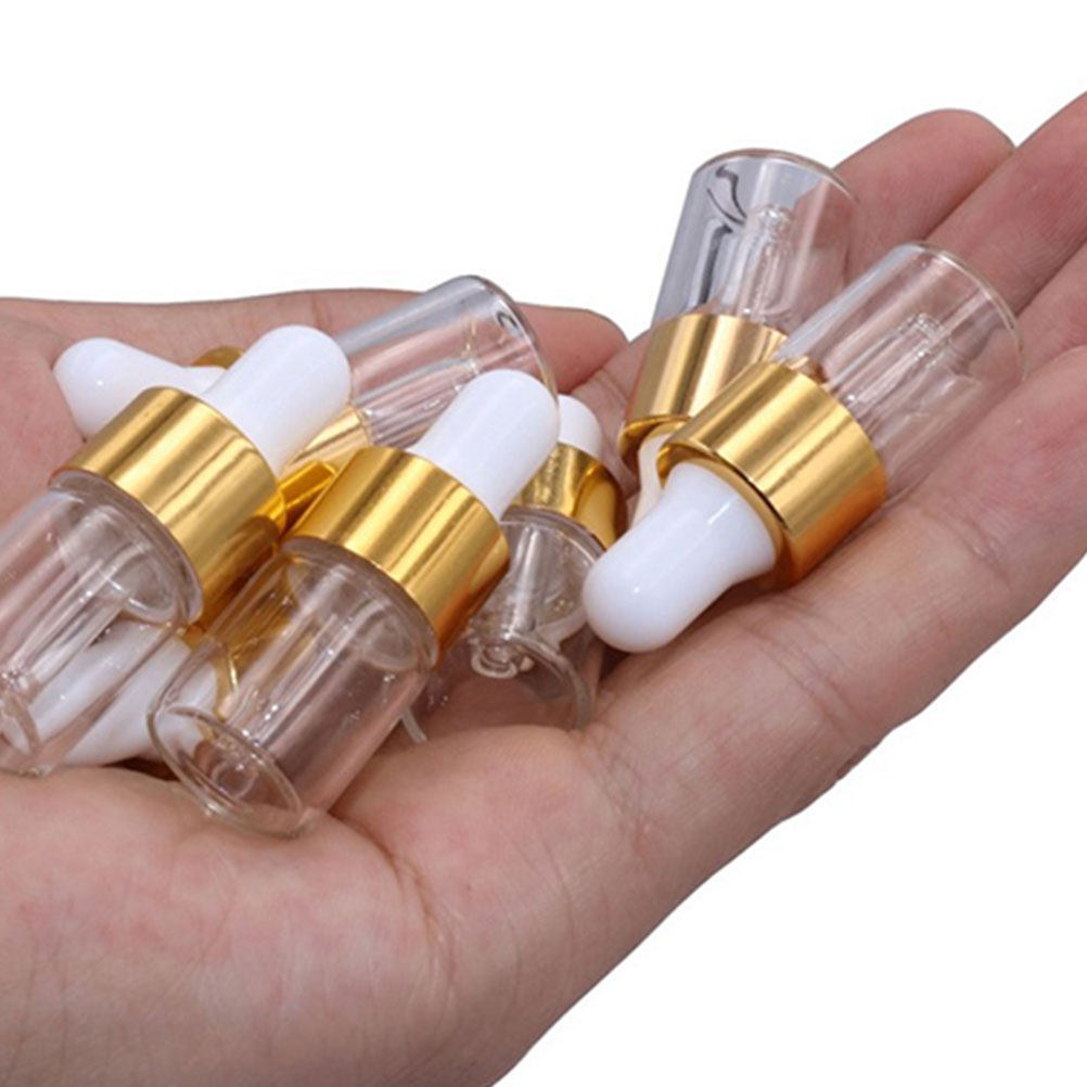 Beard Oil - 30 buah Botol Pipet Minyak Esensial,