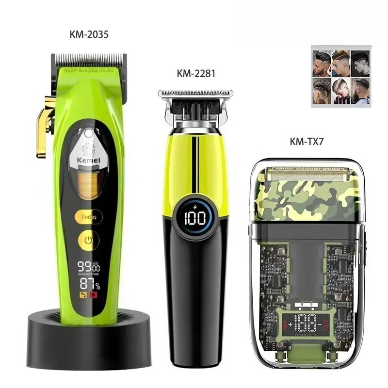 Hair Clipper - Kemei Alat Cukur Rambut Profesional Pemangkas