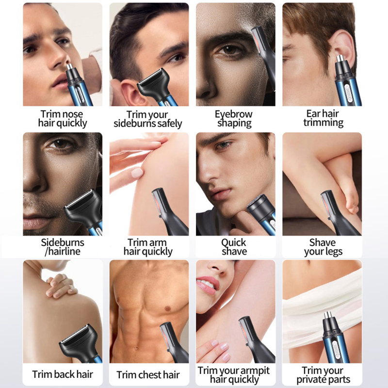Pemangkas Rambut Telinga Hidun - Electric Shaver Rotary ulasan dan harga