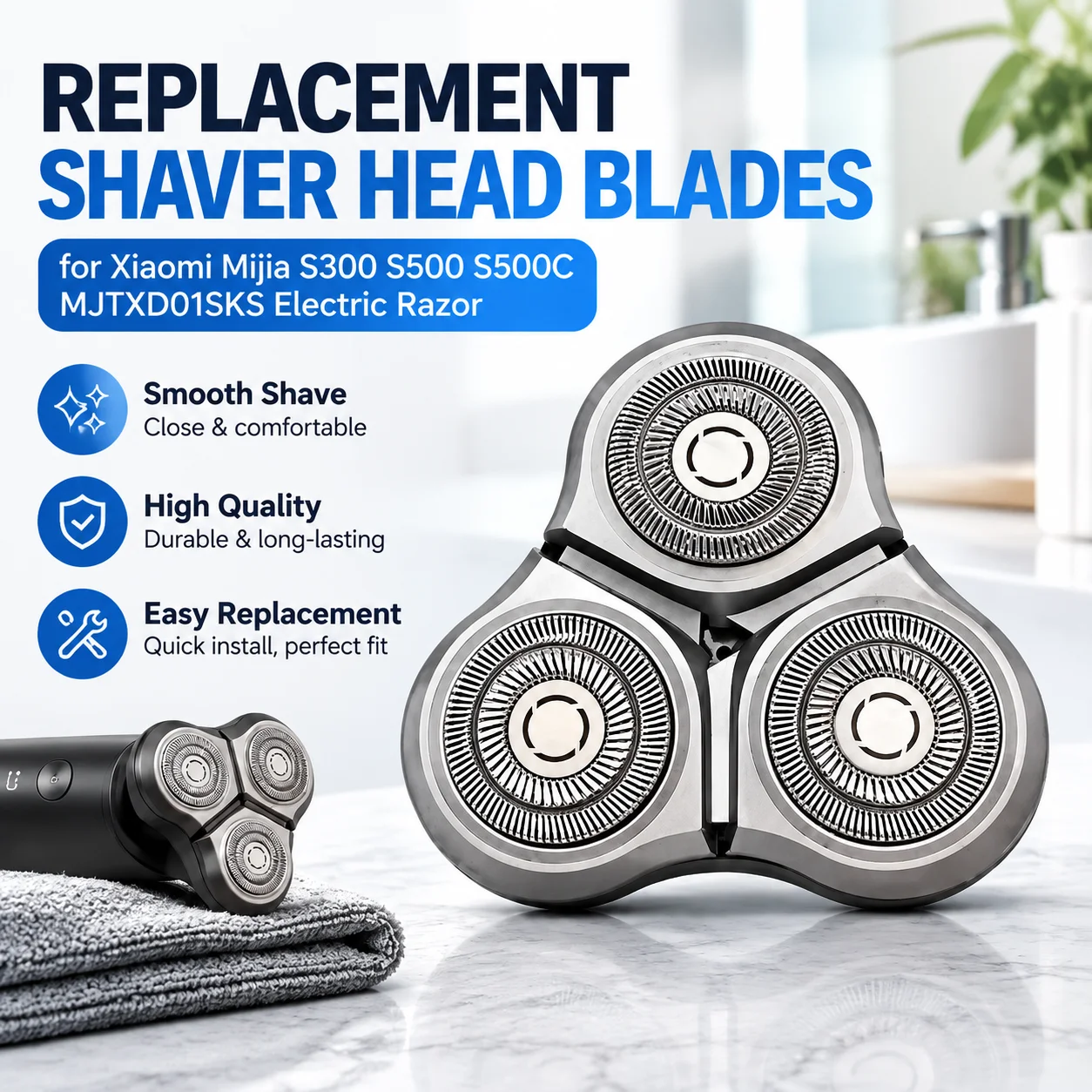 Pisau Pengganti untuk Kepala A - Electric Razor ulasan dan harga