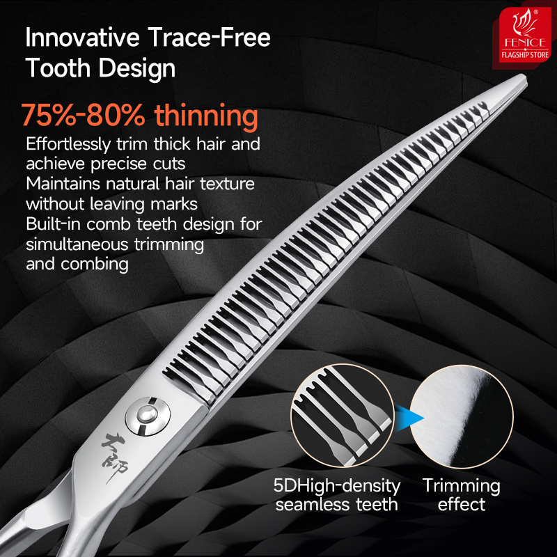 Gunting Grooming Anjing Fenice - Grooming Scissors ulasan dan harga