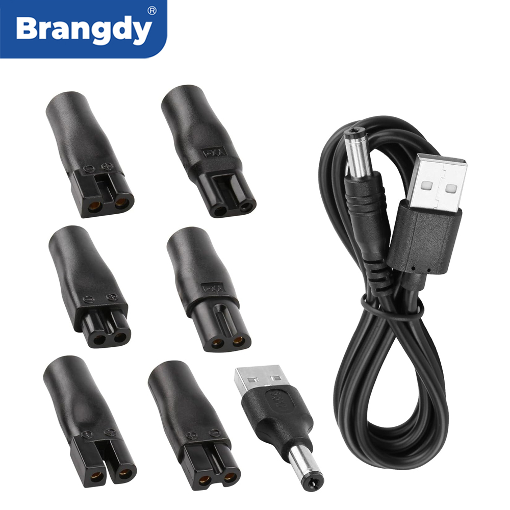 Brangdy 8 Buah Kabel Daya Peng - Beard Trimmer ulasan dan harga