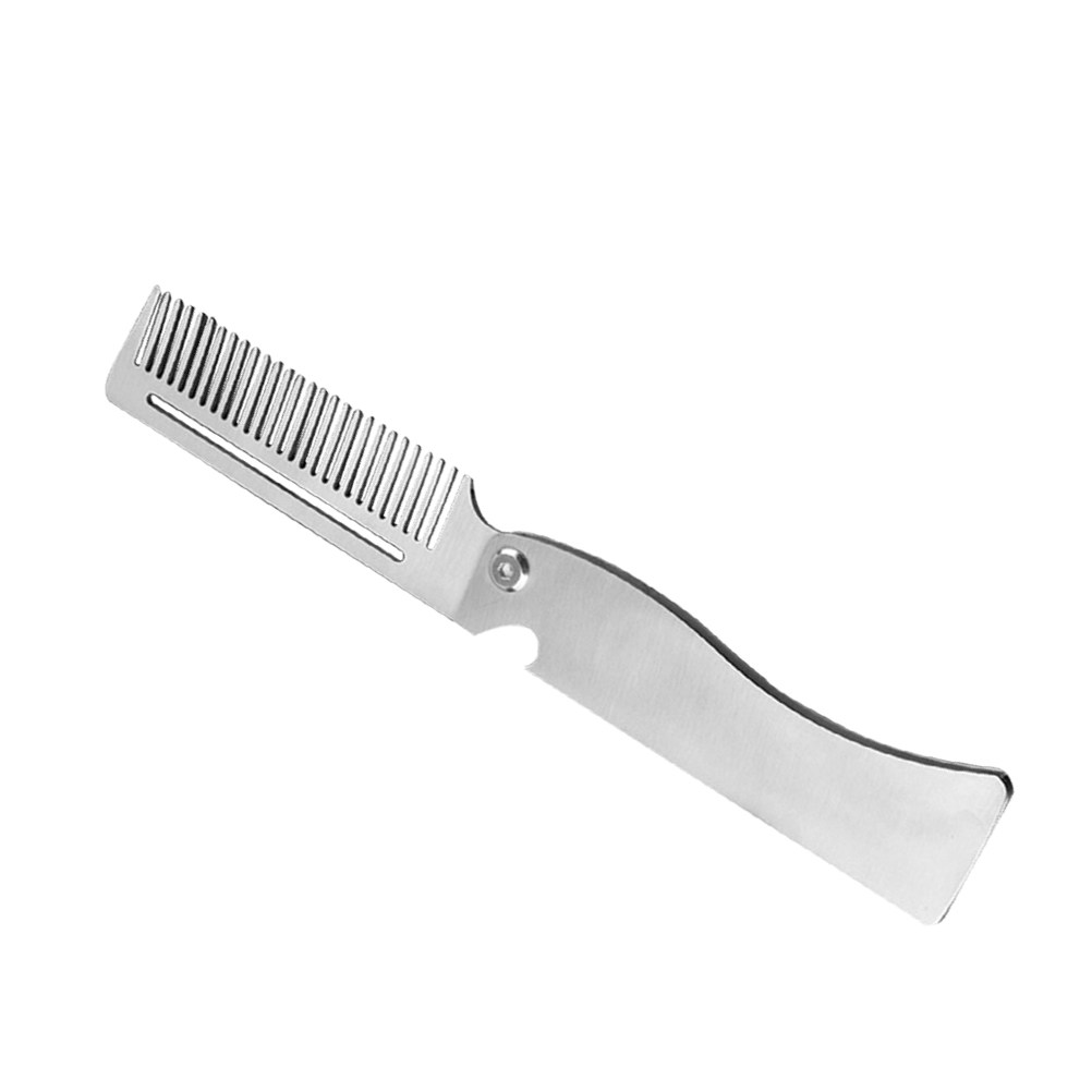 Sisir Rambut Lipat Baja Tahan  - Beard Oil ulasan dan harga