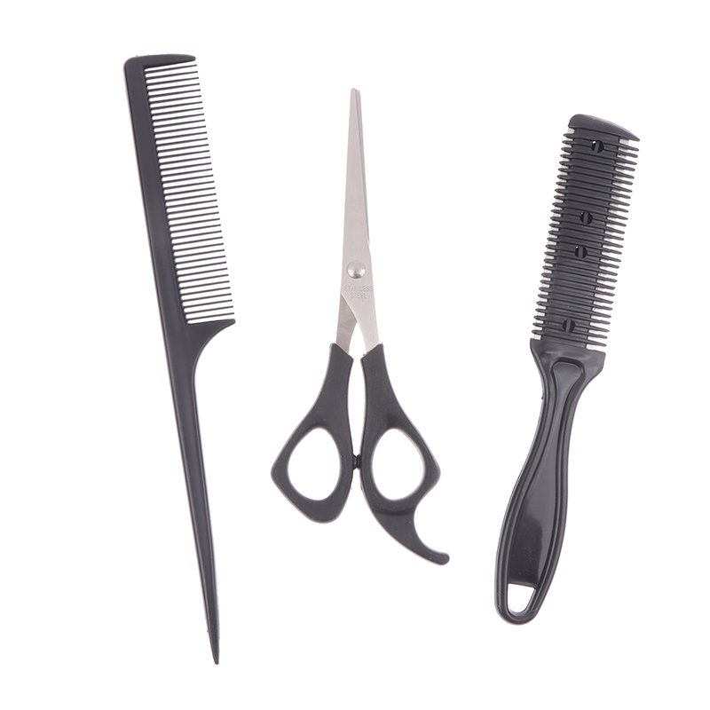 「4PCS Gunting Rambut Gunting T - Grooming Scissors ulasan dan harga