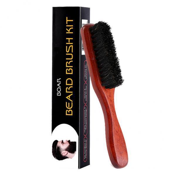 Sikat Jenggot Kayu Gagang Panj - Mens Grooming Travel Kit ulasan dan harga