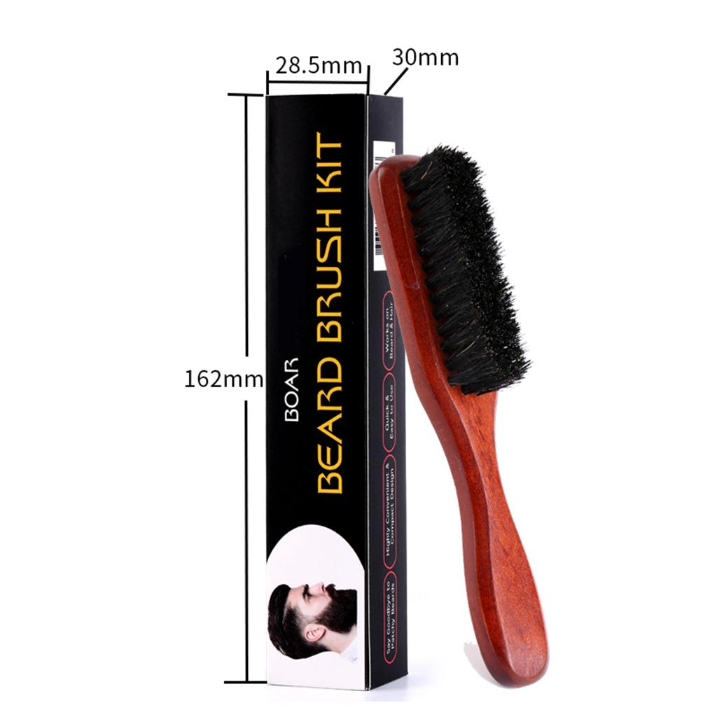 Sikat Jenggot Kayu Gagang Panj - Mens Grooming Travel Kit ulasan dan harga