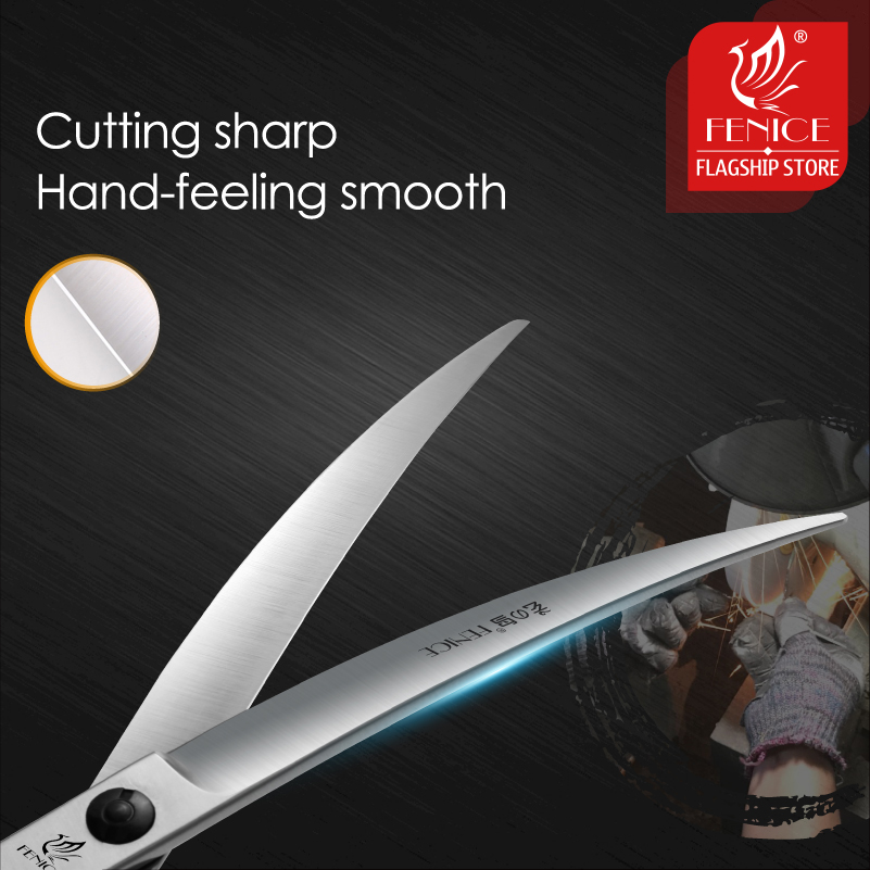 Fenice tangan kiri profesional - Grooming Scissors ulasan dan harga