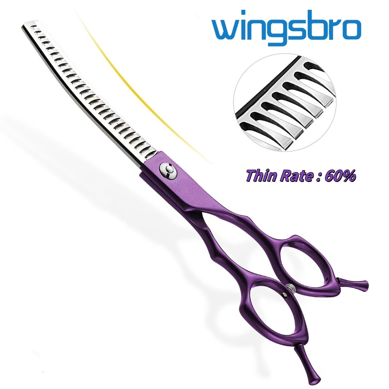 Gunting Anjing Baja Tahan Kara - Grooming Scissors ulasan dan harga