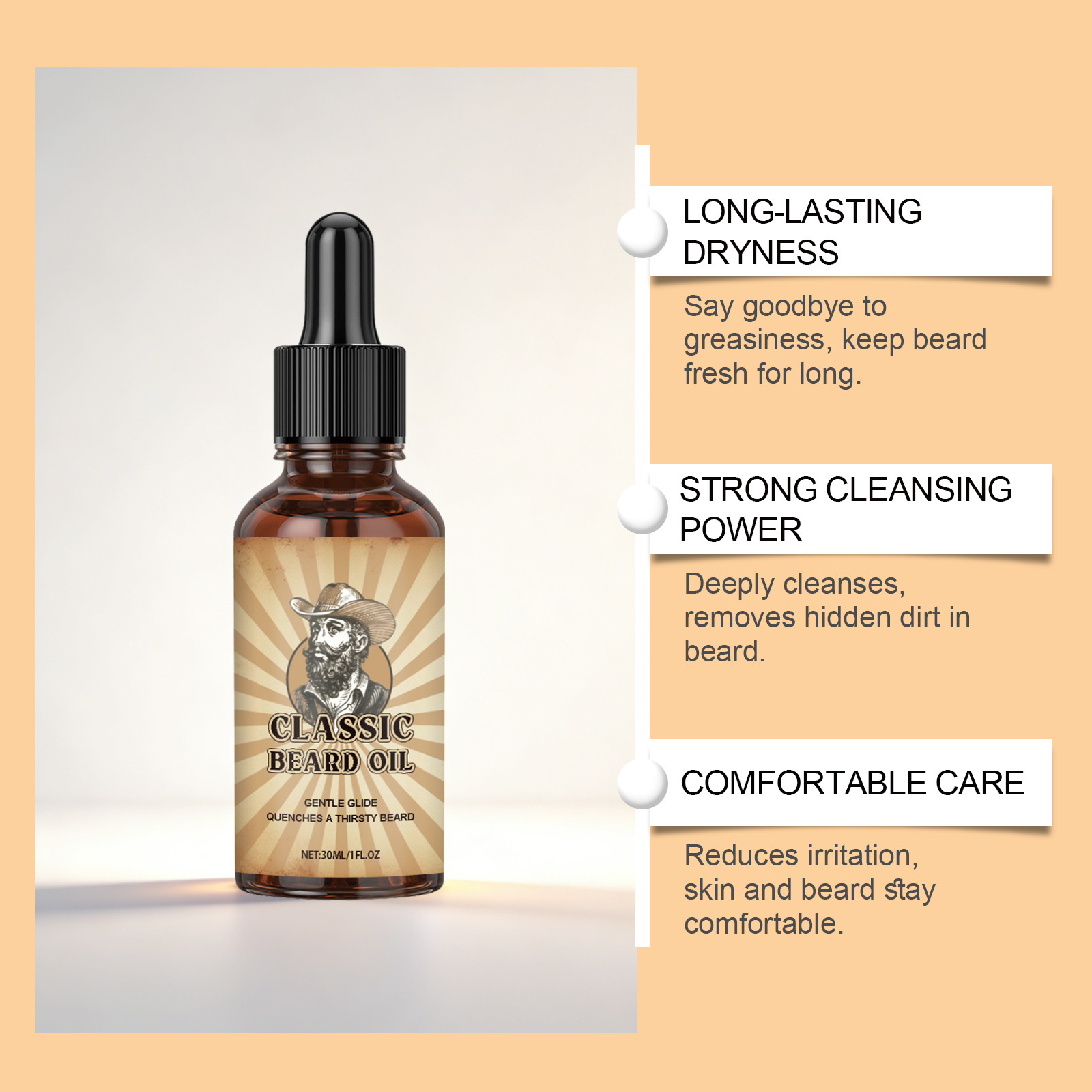 Minyak Esensial Perawatan Pert - Beard Oil ulasan dan harga